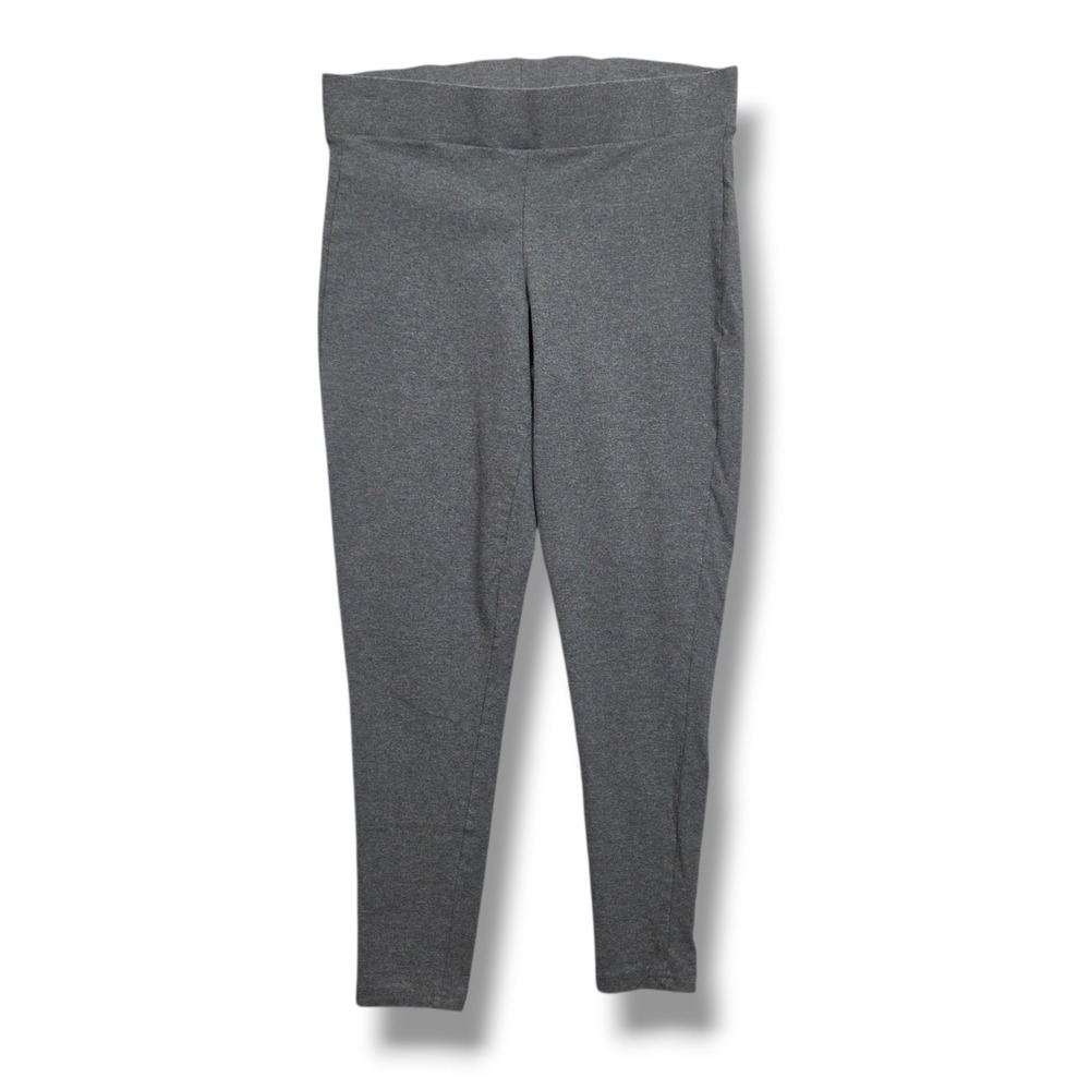 Torrid Premium Leggings Womens 1X‎ Full Length Signature Waist Gray Pull On